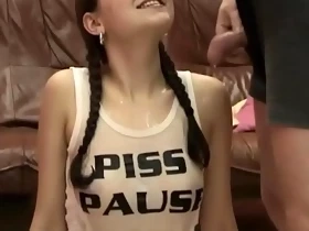 Cute teen girl svetlana loves horny piss games